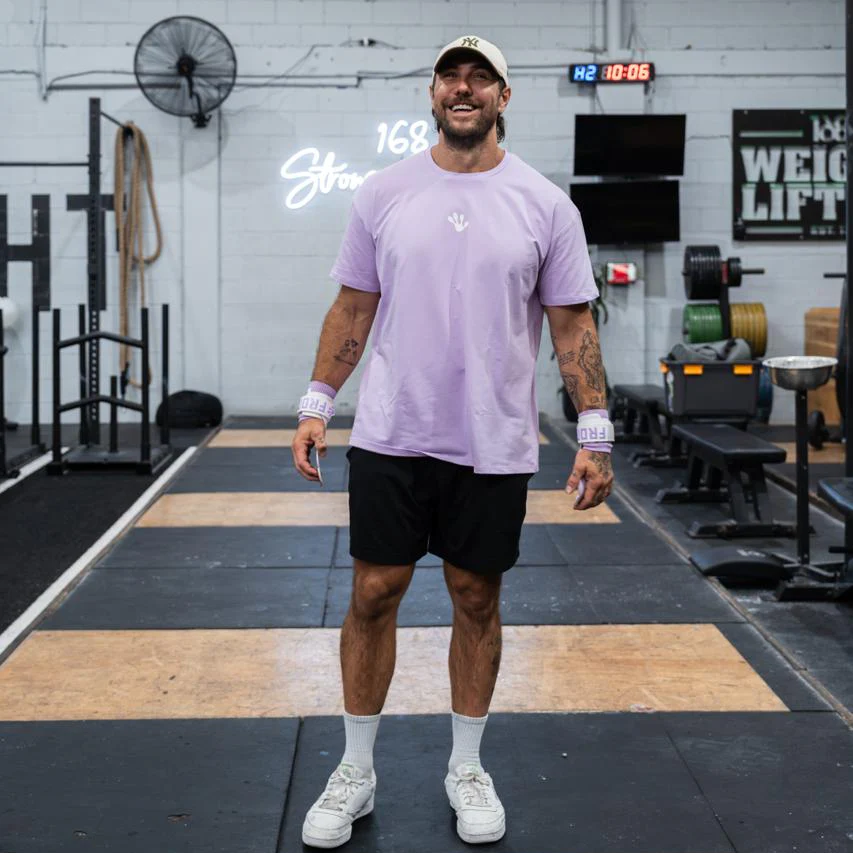 Unisex Oversized Tees - Lavender - Image 3